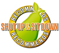 The Shut Up and Sit Down Recommends logo.