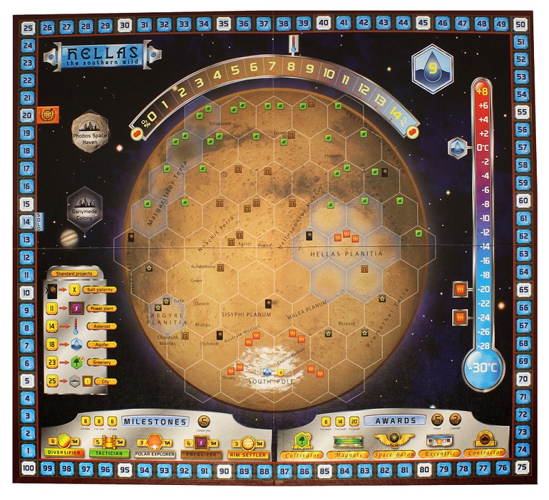 Terraforming Mars: Hellas & Elysium