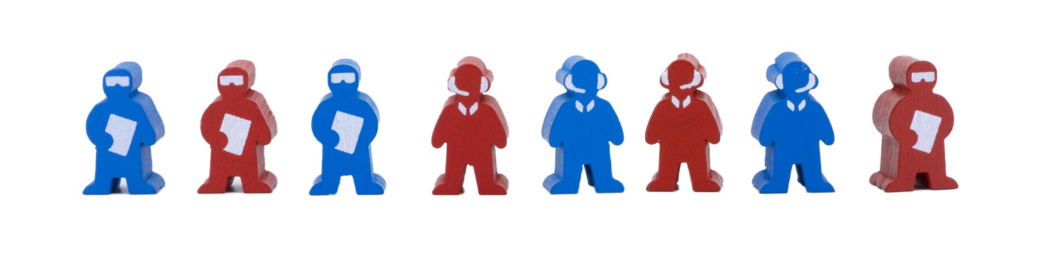 Marvel Splendor components, including game packaging, cards, game pieces, and rulebook