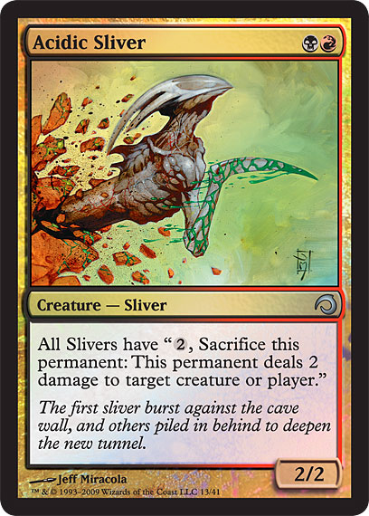 Acidic Sliver