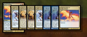 Magic the Gathering Online Stack Concept