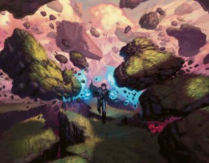 Fat pack art from Worldwake showing Jace