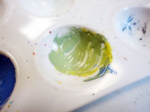 Painting Magic - Ponder - Mixed Green with blue