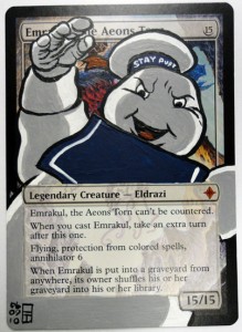 Painting Magic - Emrakul to Marshmallow Man