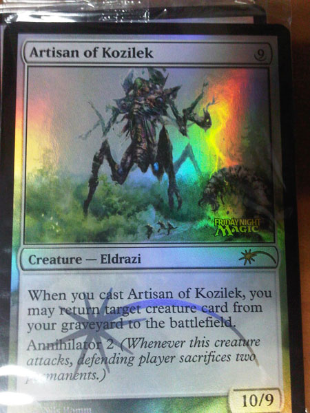 FNM Promo - April 2011 - Artisan of Kozilek