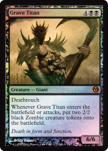 Duels of the Planeswalkers 2012 - Promo Grave Titan