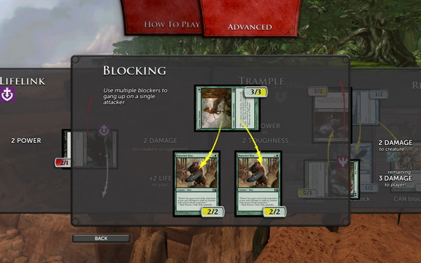 Examples of advanced blocking