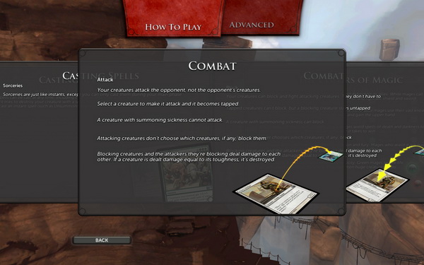 How Combat is explained