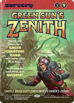 Image of the Special Guests version of Green Sun's Zenith