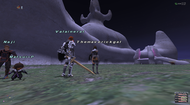 Image of TheMaverickGirl's character in-game for Final Fantasy XI