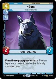 Image of the SWU card Dume - Redeem the Future