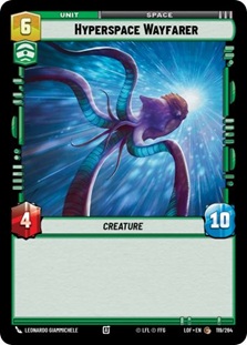 Image of the SWU card Hyperspace Wayfarer