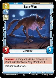 Image of the SWU card Loth-Wolf