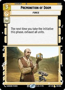 Image of the SWU card Premonition of Doom