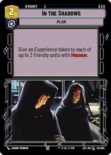 Image of the SWU card In the Shadows