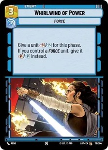Image of the SWU card Whirlwind of Power