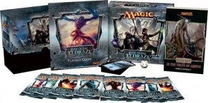 Rise of the Eldrazi Fat Pack spread out