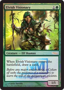 June FNM Promo - Elvish Visionary