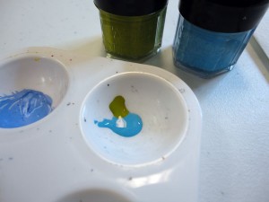 Painting Magic - Ponder - Green + Blue