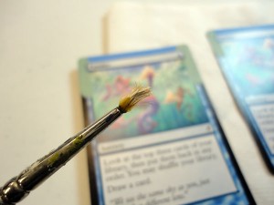 Painting Magic - Ponder - Brush closeup