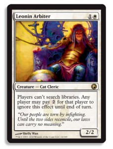 Scars of Mirrodin - Leonin Arbiter Scars of Mirrodin - Leonin Arbiter