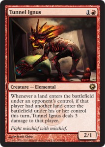Scars of Mirrodin -Tunnel Ignus Scars of Mirrodin -Tunnel Ignus