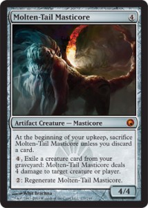 Scars of Mirrodin - Molten-Tail Masticore Scars of Mirrodin - Molten-Tail Masticore
