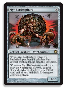 Scars of Mirrodin - Myr Battlesphere Scars of Mirrodin - Myr Battlesphere