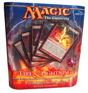 Premium Deck Series: Fire & Lightning Front Premium Deck Series: Fire & Lightning Front