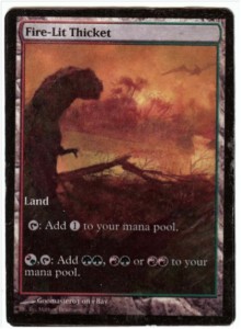 Fire-Lit Thicket Alter
