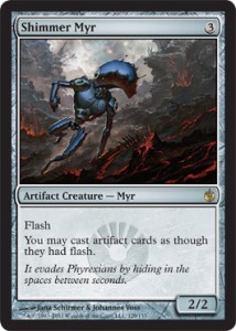 Mirrodin Besieged - Shimmer Myr Mirrodin Besieged - Shimmer Myr
