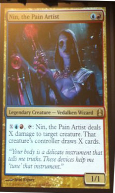 Nin, the Pain Artist