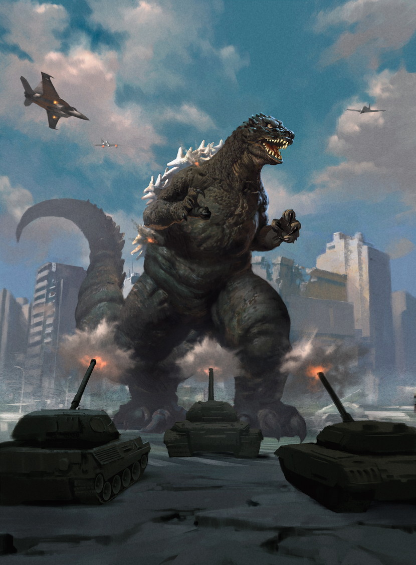 Godzilla, el Rey de los Monstruos JA_2