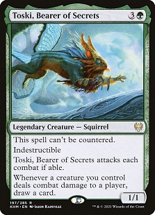 Image of the Magic card Toski, Bearer of Secrets