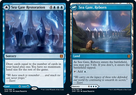 Image of the Magic card Sea Gate Restoration