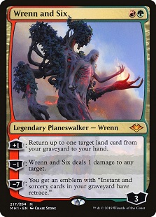 Image of the Magic card Wrenn and Six