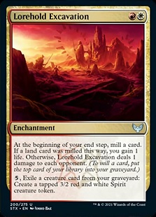 Image of the Magic card Lorehold Excavation