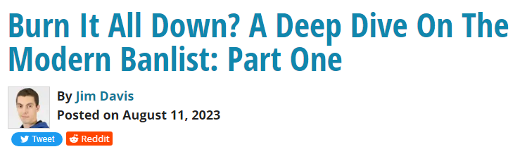 Image of the title of an article written by Jim Davis